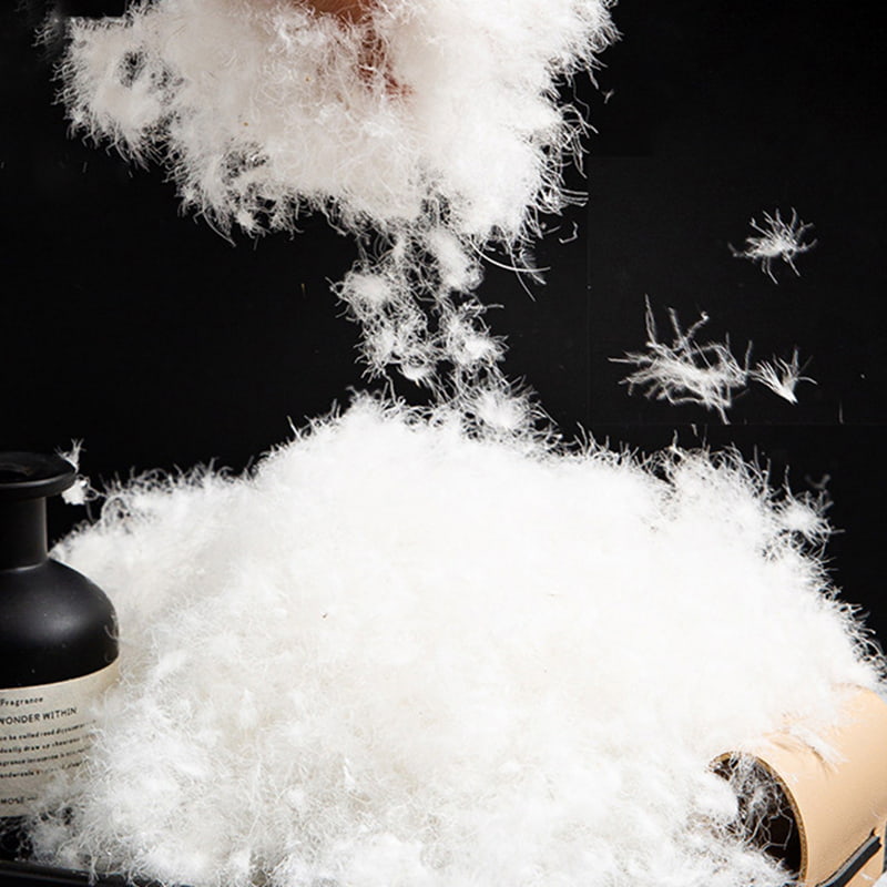 80 % rent vitt gåsdun